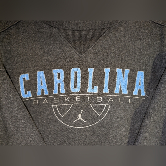 Jordan Other - Vintage Jordan's Nike UNC Tarheels Fleece Sweatshirt Men's Size Medium